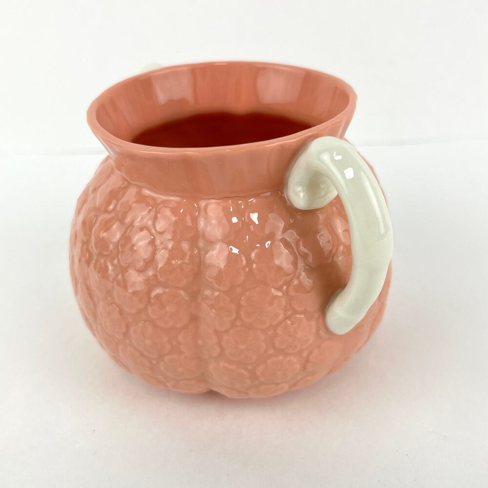 Vintage Lenox Coral Hawthorne Pattern Sugar Bowl Green Label